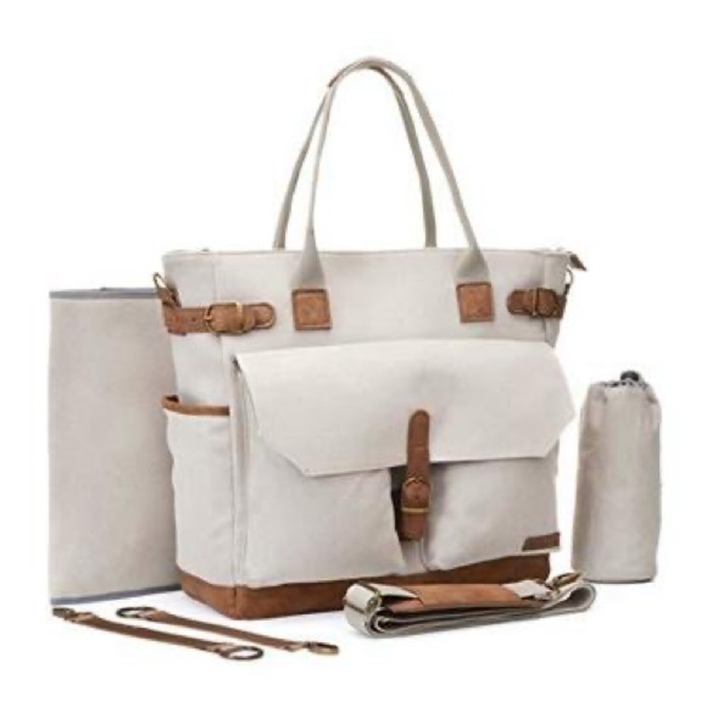 Truemate canvas diaper bag